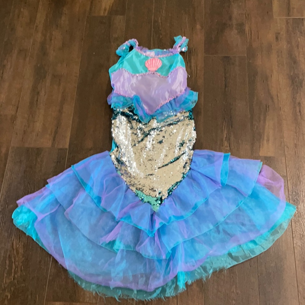 Flip sequins mermaid costume